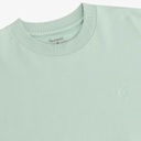 Sweat homme manches courtes avec broderie