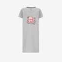 Robe de pyjama femme manches courtes OCTOPUS