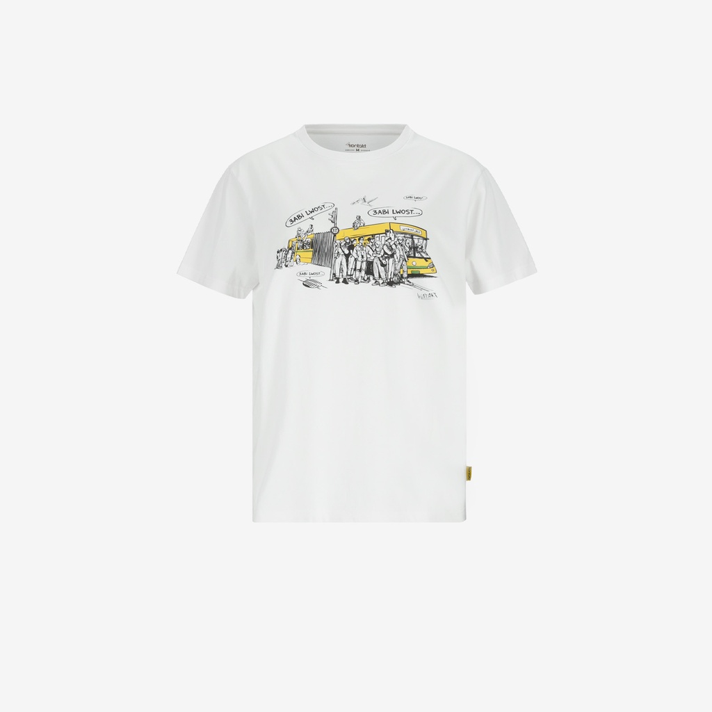 T-shirt unisexe adulte manches courtes عبِّي الوسط