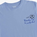 T-shirt regular garçon manches courtes avec animation Ready for تكويرة