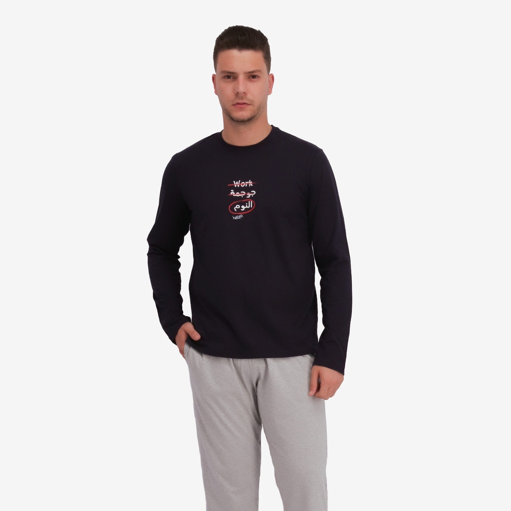 Pyjama homme manches longues جوجمة ,نوم, work