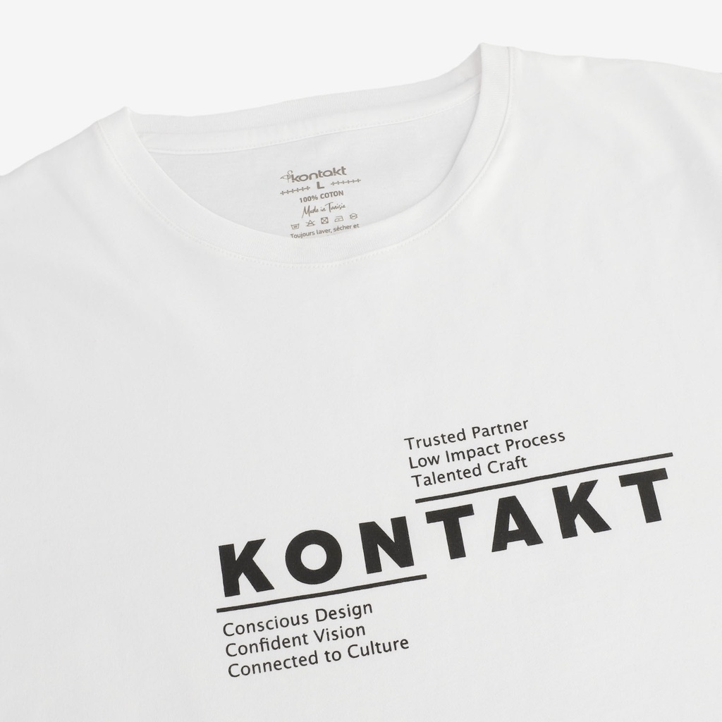 T-shirt unisexe manches courtes CONSCIOUS DESIGN