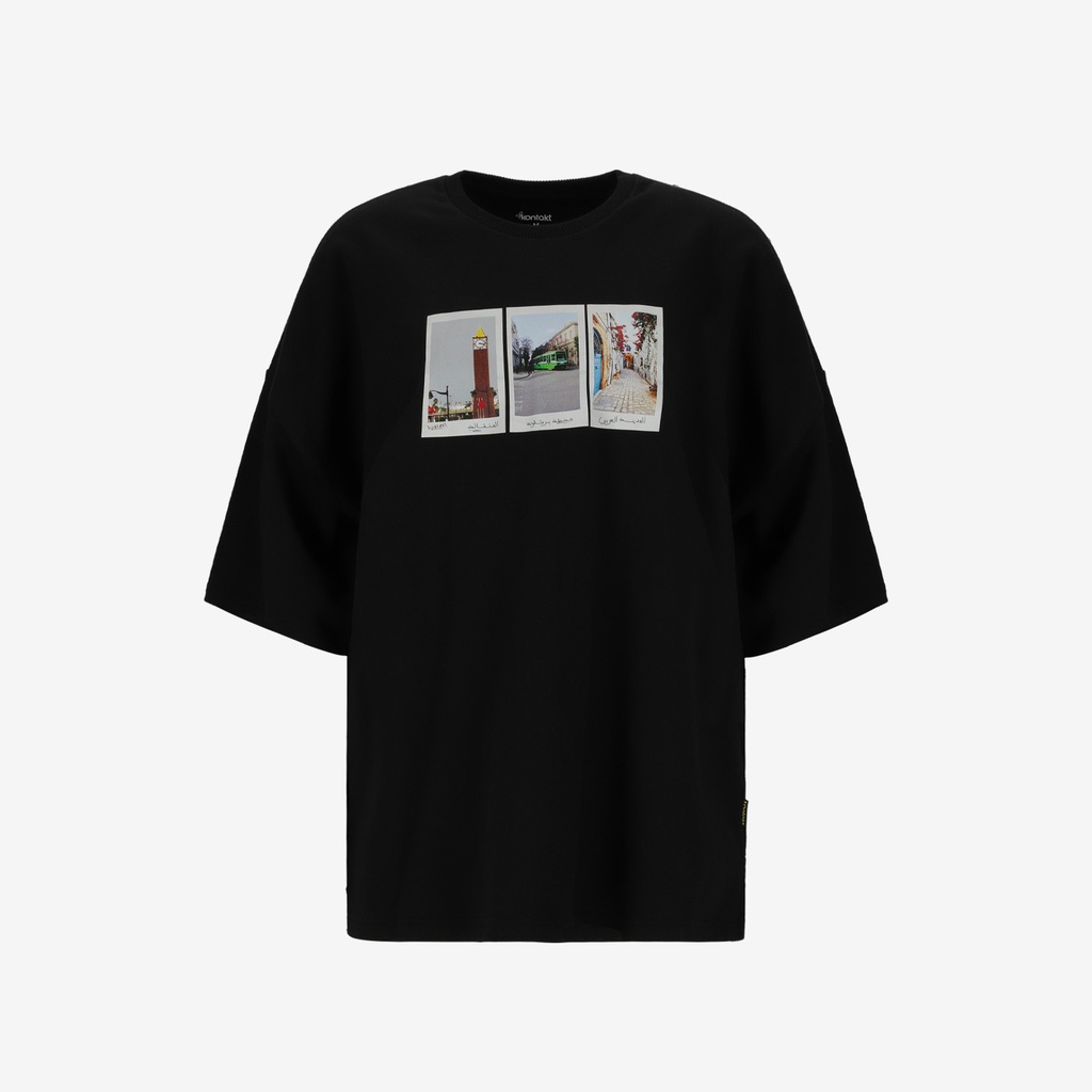 Sweat boxy femme المدينة العربي, محطة برشلونة ا,لمنڨالة