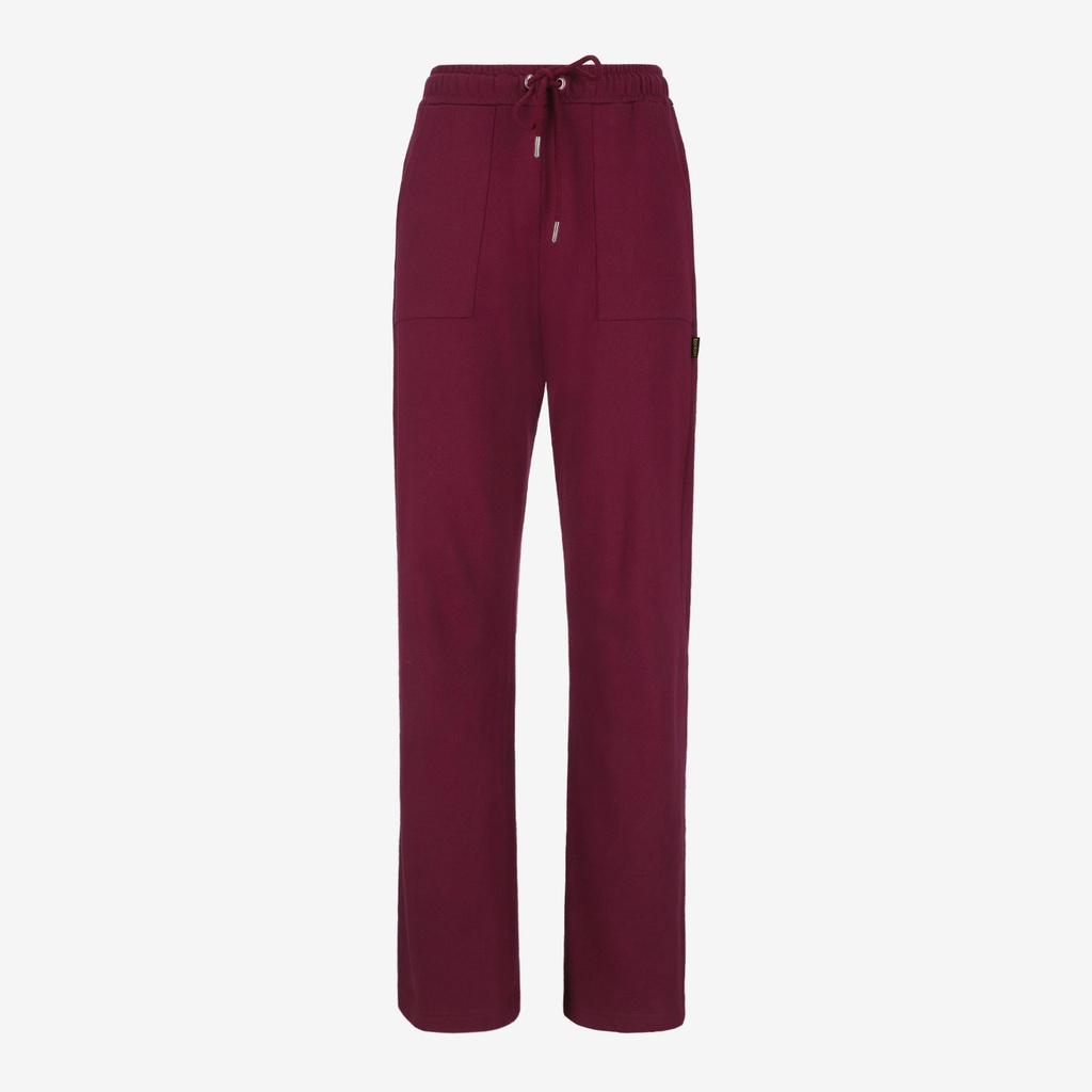 Jogger femme jambe droite avec poches plaquées