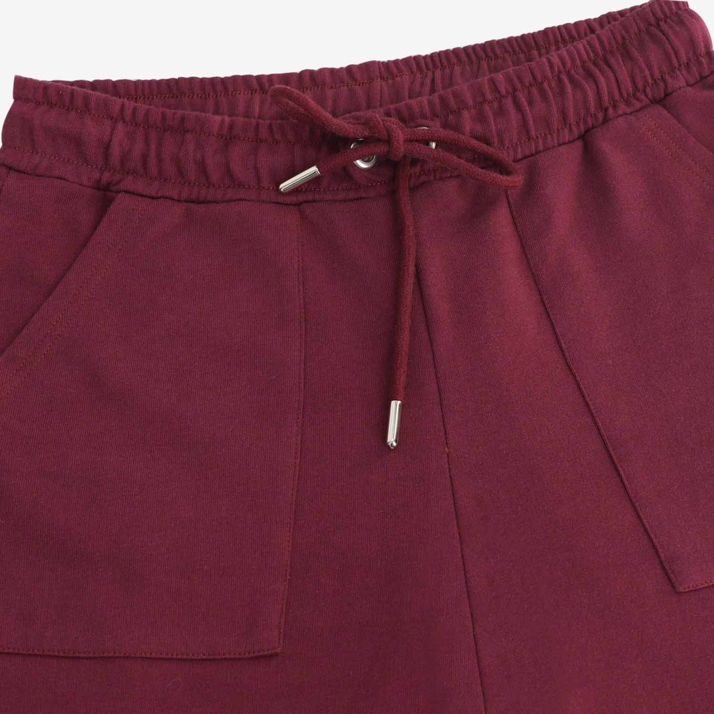 Jogger femme jambe droite avec poches plaquées
