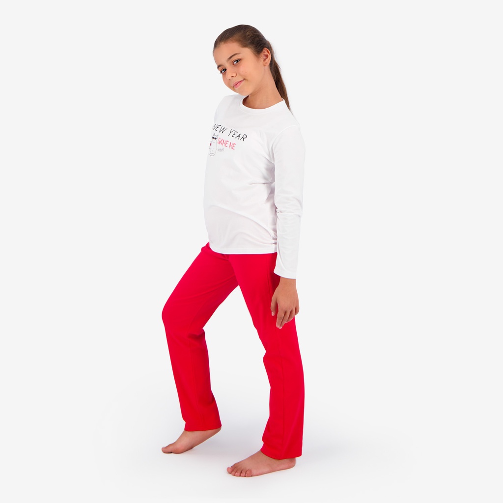 Pyjama unisexe enfant manches longues NEW YEAR SAME ME