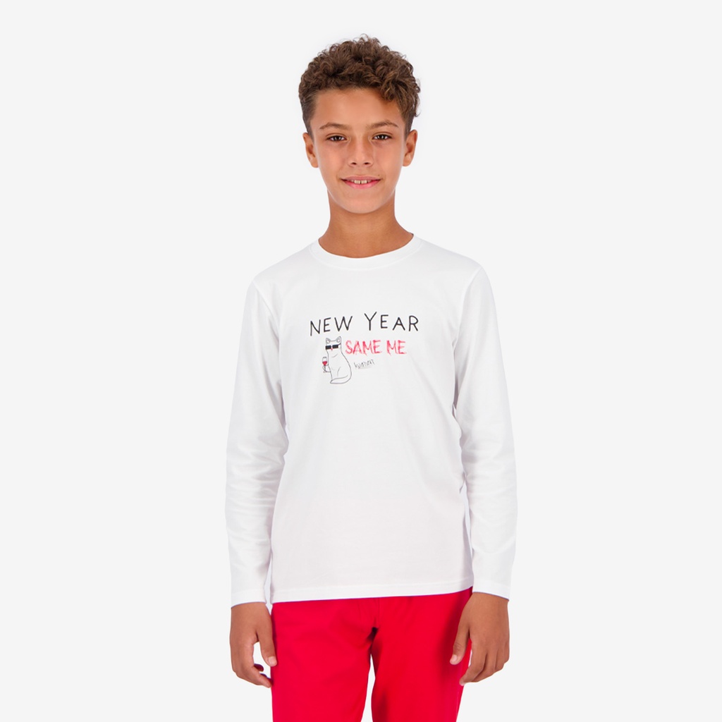 Pyjama unisexe enfant manches longues NEW YEAR SAME ME