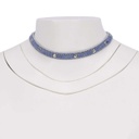 Chocker en denim