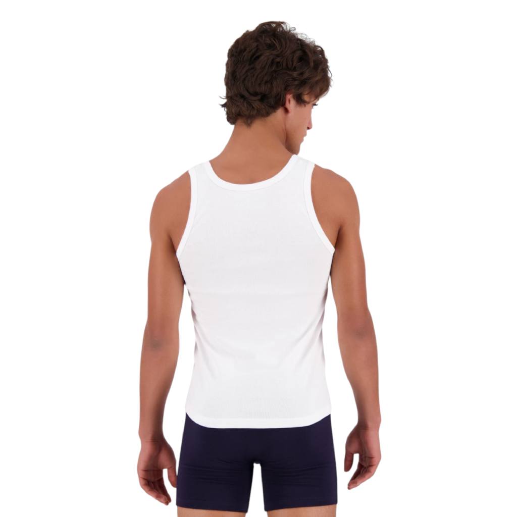 Lot de 2 Singlets homme en coton pur