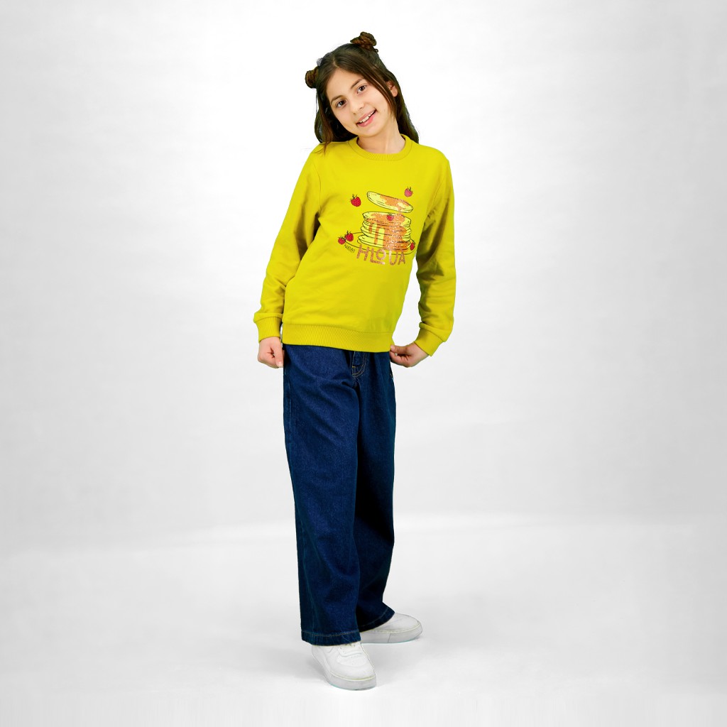 Sweat regular fille  Hloua