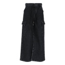 Cargo jeans fille