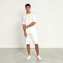 T-shirt oversized homme manches courtes اضحك لدنيا