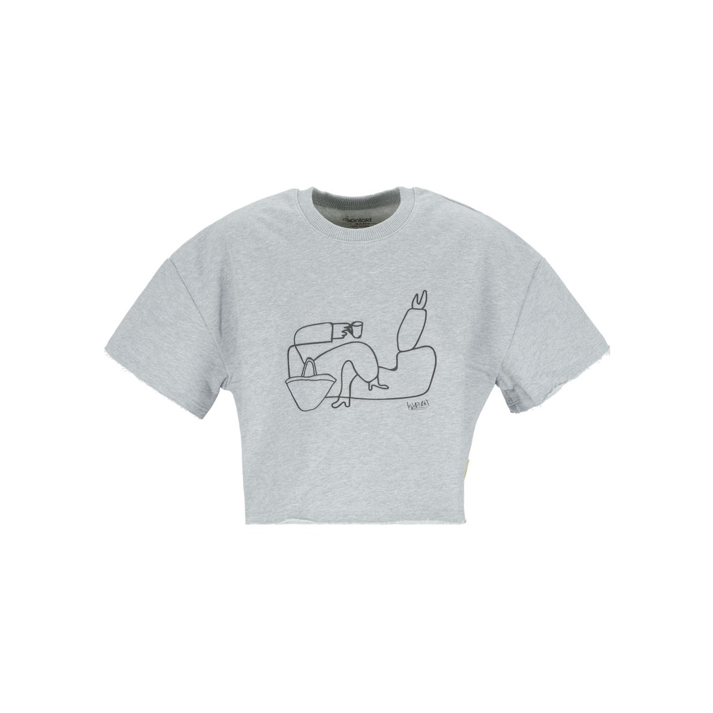 Sweat sur taille fille manches courtes 9A3DA M3A LIBNET