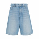 Bermuda baggy unisexe enfant en jeans