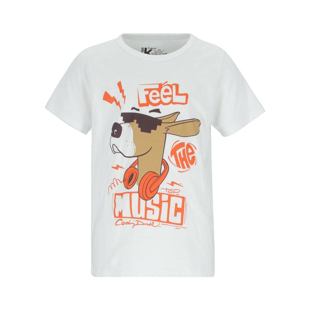 Ensemble garçon manches courtes et short FEEL THE MUSIC