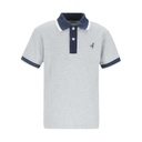 Polo garçon manches courtes avec broderie