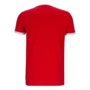 T-shirt unisexe manches  courtes contrasté  تونس تجمعنا