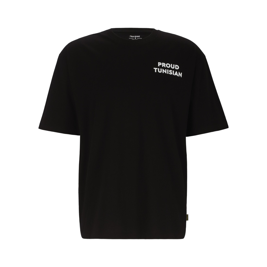 T-shirt oversized unisexe manches  courtes PROUD TUNISIAN