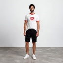 T-shirt unisexe manches  courtes contrasté  نسور قرطاج ديما فالعلالي