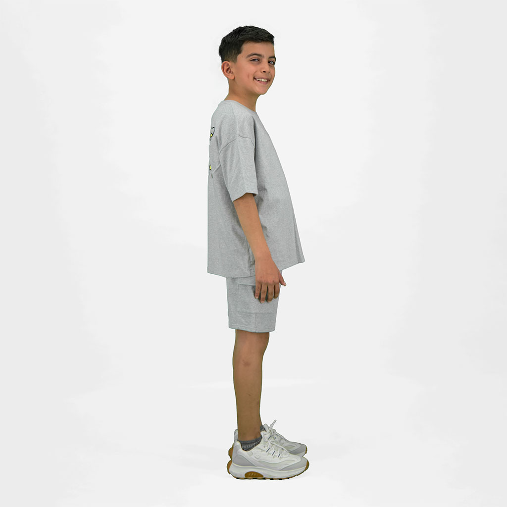 T-shirt oversized garçon manches courtes  OFF