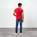 T-shirt unisexe manches  courtes contrasté  تونس تجمعنا