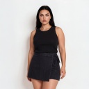 Skort femme avec noued en jeans - SOUKAINA 2.0