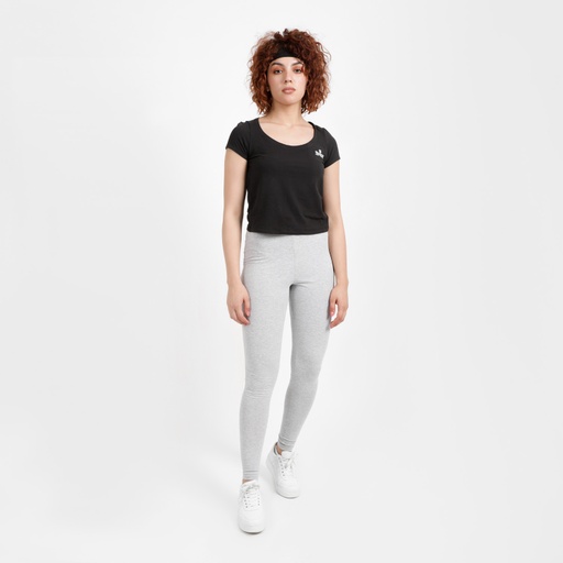 [05-010-37-001-K025-L] Legging femme (Gris Chiné, L)