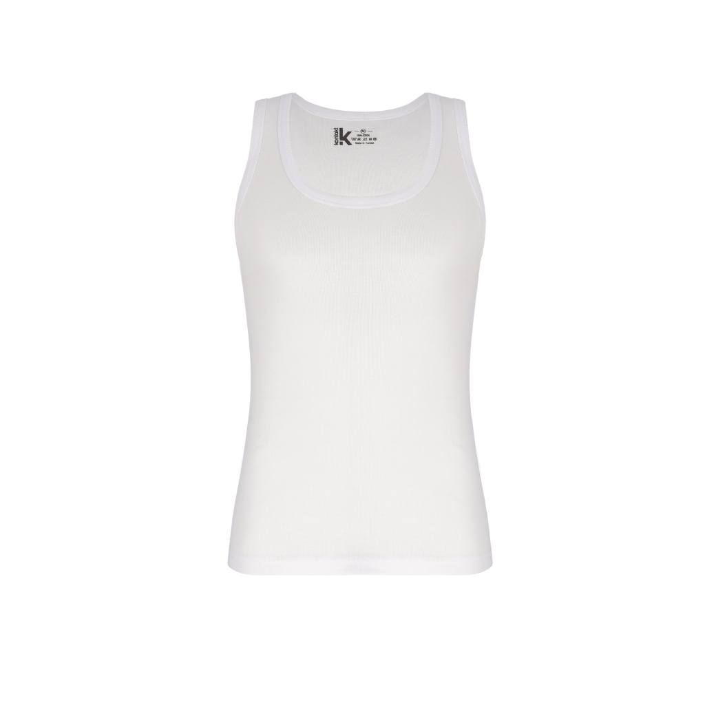 Singlet grandes tailles en coton pur