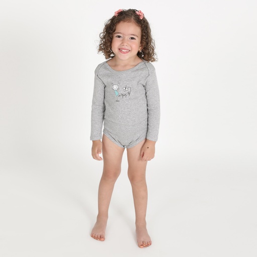 [05-010-03-040-K025-12M] Body bébé manches longues YPPY (12M)