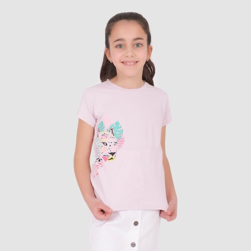 [05-010-02-356-K043-10A] T-shirt fille manches courtes JAGUARD (10A)