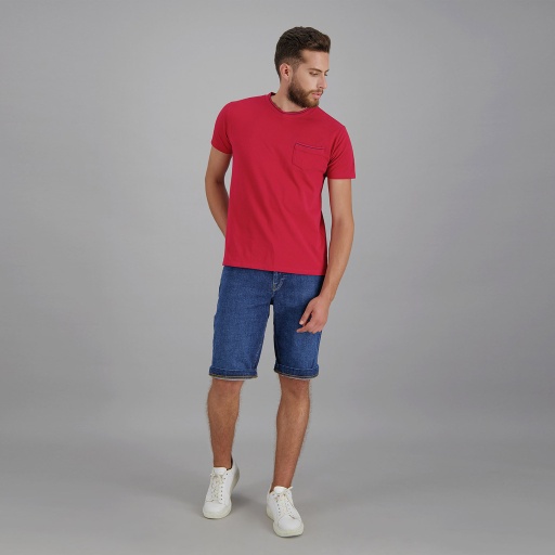 [01-010-04-003-K159-40] Bermuda homme en jeans (Jeans  Clair, 40)