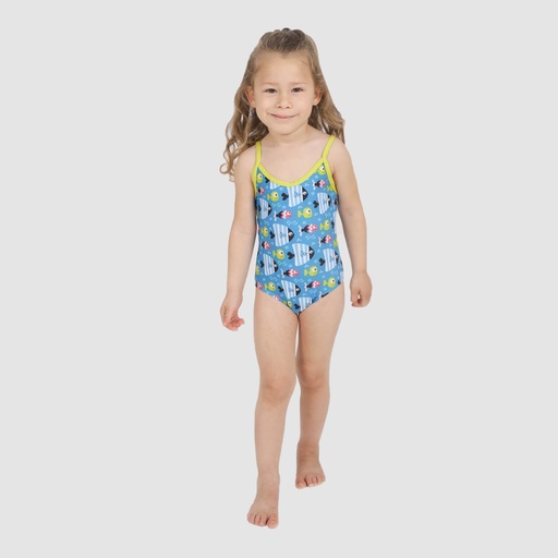[05-010-13-013-K185-12M] Maillot de bain bébé imprimé POISSON (12M)
