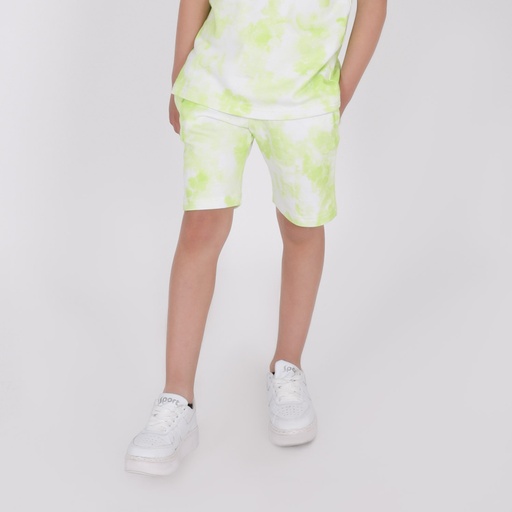 [05-010-18-021-K562-10A] Short garçon en molleton Tie Dye (10A)