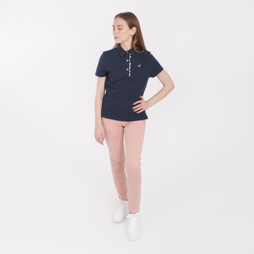 [01-010-01-085-K045-36] Pantalon slim femme taille haute (Rose Clair, 36)