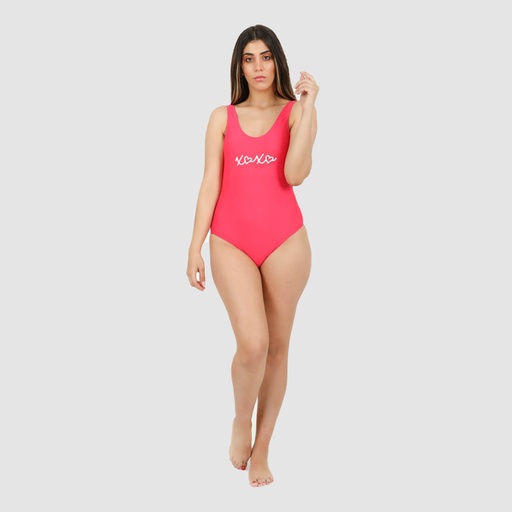 [05-010-13-020-K149-L] Maillot de bain femme XOXO (Rose Fushia, L)