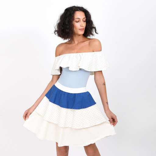 [05-010-03-041-K622-L] Body femme à volant (L)