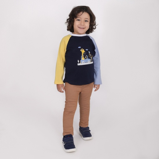 [01-010-01-411-K551-12M] Tregging bébé (Caramel, 12M)