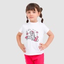 T-shirt bébé manches courtes SPACE GIRL
