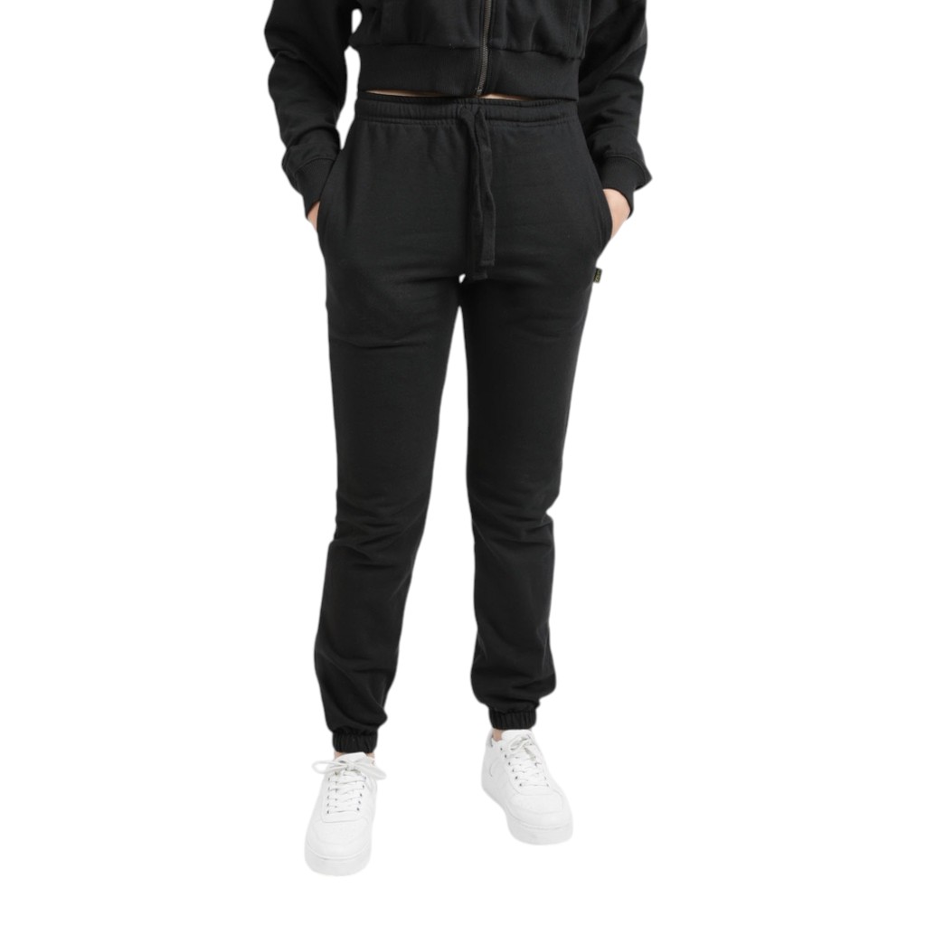 Jogger slim femme en molleton