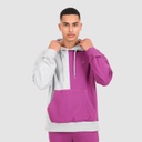 Hoodie oversized homme bi-couleurs
