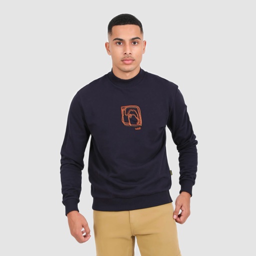 [05-010-36-123-K015-L] Sweat homme col cheminé THE CAMEL (L)