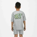 T-shirt oversized garçon manches courtes  OFF