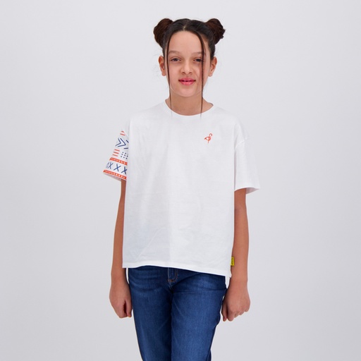 [05-010-02-557-K000-10/12A] T-shirt oversized fille manches courtes MARGOUM (10/12A)