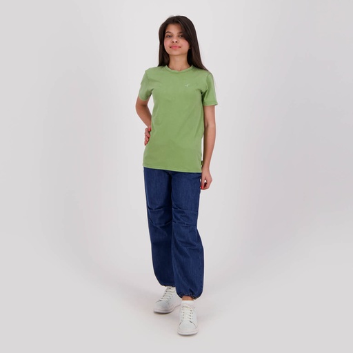 [05-010-02-571-K903-10/12A] T-shirt unisexe enfant délavé (Vert Délavé, 10/12 A)
