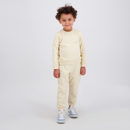[05-010-36-146-K005-12/18M] Sweat bébé avec broderie (Beige, 12/18M)