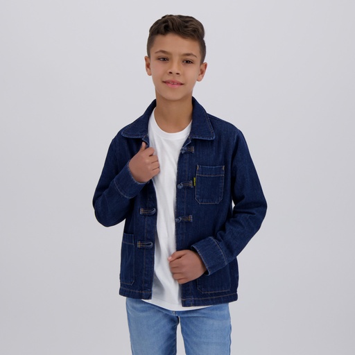 [01-010-10-078-K419-10-12A] Dengri unisexe en jeans (10/12 A)