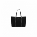 Cabas en jeans et cuir