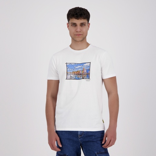 [05-010-02-628-K000-L] T-shirt unisexe manches courtes BIZERTE (L)