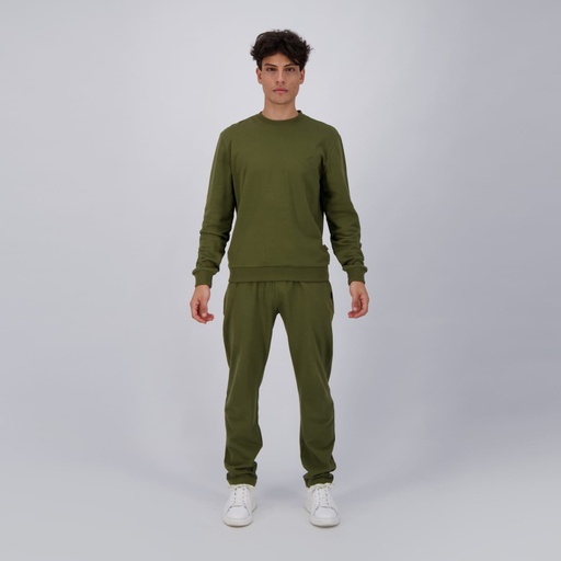 [05-010-65-060-K058-L] Jogger homme jambe droite (Vert Militaire, L)