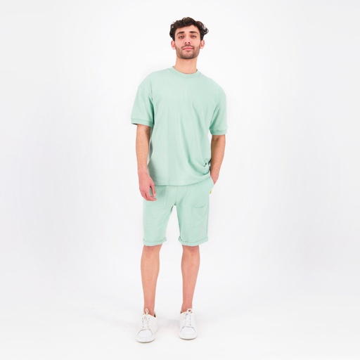 [05-010-18-090-K054-L] Short homme avec poches plaquées (Vert, L)